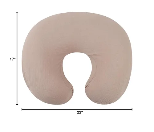 Miniatura 8 de Onacosht Funda de Almohada de Lactancia de Muselina Suave 100% Algodón Funda de Almohada de Alimentación se Adapta a la Almohada de Lactancia
