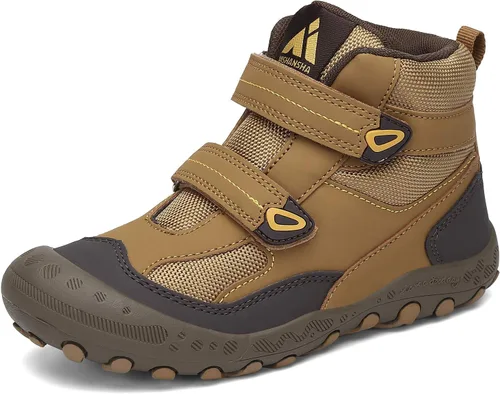 Miniatura 59 de Mishansha Botas de Senderismo para Niños Pequeños Niñas Niños Zapatos de Senderismo Resistentes al Agua Anti-Colisión Antideslizantes Atléticas