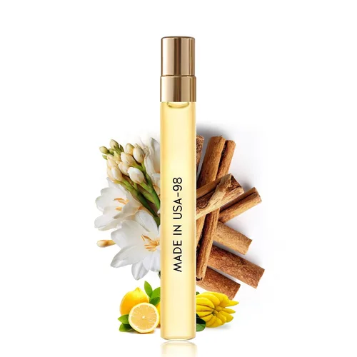 Miniatura 9 de Perfumes de feromonas para mujeres y hombres, No. 102 con aroma floral blanco, tuberosa, jazmín, aceite de perfume de larga duración, 0.6 fl.oz.