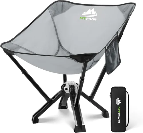 Miniatura 13 de MTRVR Silla plegable de grado utilitario: estructura estable de una pieza, patente de estructura plegable autorizada, soporte de aluminio