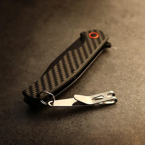 Miniatura 6 de UltraTac Clip de bolsillo de transporte profundo, clip de suspensión multiusos para llaves, linternas, cuchillos, acero inoxidable (paquete de 1)