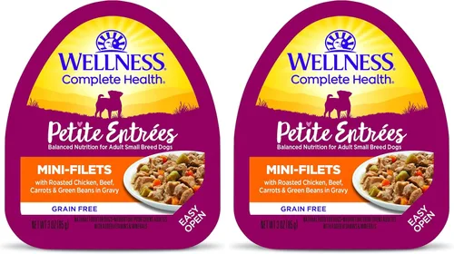 Miniatura 13 de Wellness Petite Entrées - Mezcla triturada con cordero estofado, venado, batatas blancas y zanahorias, taza de 3 onzas (paquete de 12)