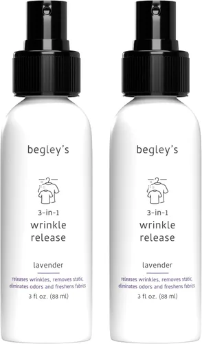 Miniatura 12 de Begley's Removedor de arrugas 3 en 1, liberación rápida de arrugas, removedor de adherencia estática, eliminador de olores y aerosol refrescante