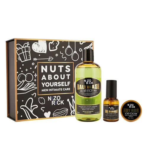Desodorante de bolas para hombres, kit de lavado de bolas para hombre, loción de lavado de bolas natural y orgánica+spray desodorante de bolas+crema