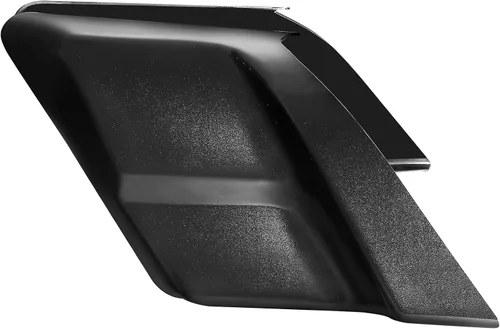 Miniatura 10 de Auburn Sunglo y agujero negro con rico Bourbon panel lateral estirado para Harley Road King Street Glide Road Glide Electra Glide CVO Special Negro