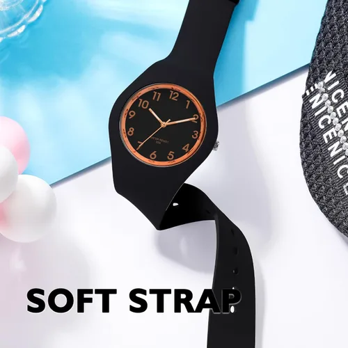 Miniatura 6 de XCZAP Reloj electrónico impermeable del cuarzo de las señoras de los deportes de la serie