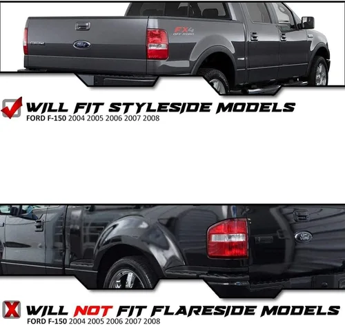 Miniatura 2 de EPIC LIGHTING Par de luces traseras halógenas estilo OE para Ford 04-06 F-150 F-250 [FO2800182 FO2801182 4L3Z13405AA 4L3Z13404AA] Lado del conductor