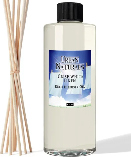 Miniatura 62 de Urban Naturals Recambio de aceite difusor de varillas ámbar y lavanda, lavanda relajante, ámbar cálido, aroma calmante para habitación, 4 onzas +