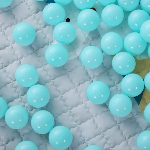 Miniatura 5 de Pelotas coloridas de plástico oceánico de 2.1 pulgadas, a prueba de aplastamiento, bolas de estrés para niños, pelota de piscina, casa