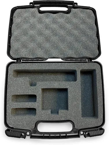 Miniatura 6 de Casematix Funda rígida para cámara compatible con cámara de transmisión en vivo Mevo Start, micrófono de escopeta y accesorios en espuma