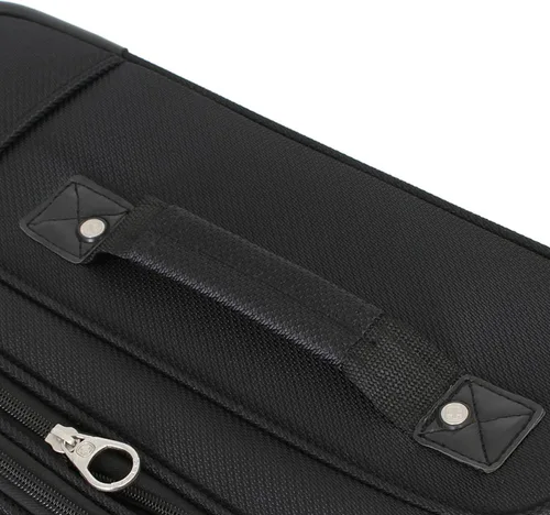 Miniatura 6 de SwissGear, Negro, 3 Piece Set (212527), Equipaje Sion Softside con ruedas giratorias