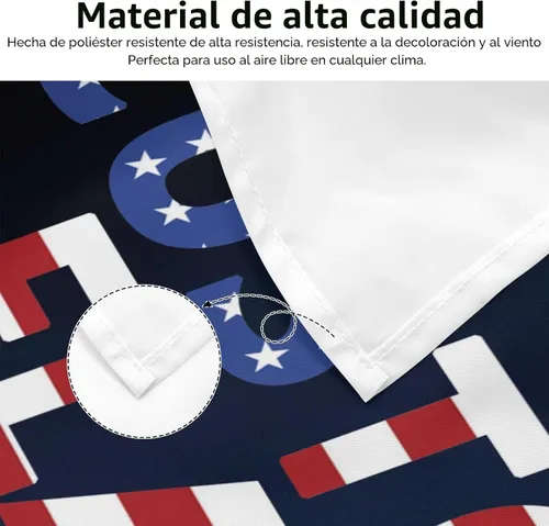 Miniatura 3 de Bandera personalizada de 2 x 3 pies de doble cara para exteriores, personaliza imprime tu propio texto/foto/Logo, banderas personalizadas