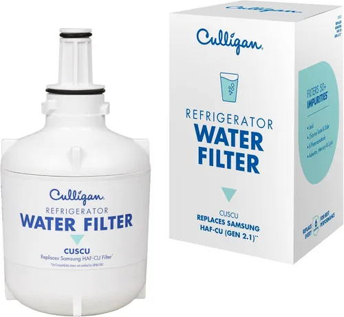 Culligan CUSCU - Filtro de agua para refrigerador | Reemplazo para filtro de agua Samsung (HAFCU1) | Reemplazar cada 6 meses | Paquete de 1