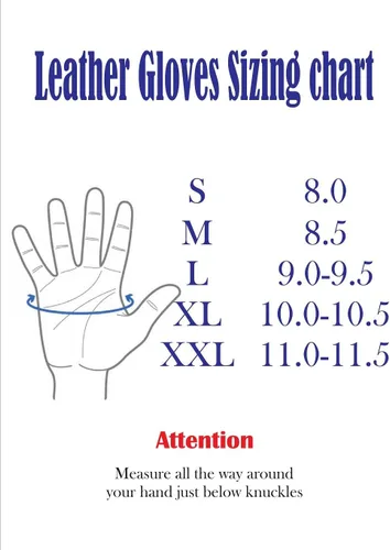 Miniatura 2 de Guantes de conducción de cuero genuino para hombre