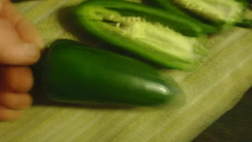 Miniatura 5 de Semillas gigantes de pimienta jalapeño enormes PODS grandes rellenos MILD.(10 - Semillas)