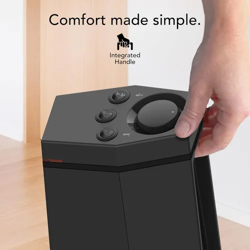 Miniatura 5 de Vornado Rise 20H (2025) - Calentador de torre para toda la habitación para el hogar, 3 ajustes de calor, seguridad avanzada, calefacción específica