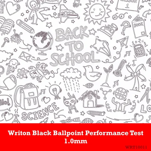 Miniatura 2 de Writon - Bolígrafos retráctiles de agarre cómodo, punta media de 1.0 mm, tinta negra, paquete de 24