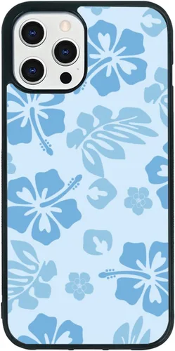 Miniatura 51 de FANXI Funda de teléfono de hibisco azul compatible con iPhone 11 de 6.1 pulgadas, funda protectora a prueba de golpes de TPU con bonita flor azul