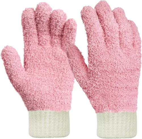 Miniatura 19 de MIG4U Guantes de limpieza de microfibra para el hogar, guantes para limpiar persianas, ventanas, contraventanas, muebles y coche, reutilizables, sin
