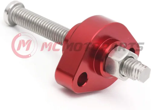 Miniatura 7 de MC MOTOPARTS Tensor de cadena manual HP ajustable CNC compatible con CBR600 F3 1996-1998 1997 (azul)