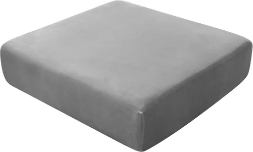 Miniatura 65 de CONRUSER Funda de cojín elástica de terciopelo suave, funda de cojín de felpa de terciopelo suave, funda de sofá, protector de muebles con parte