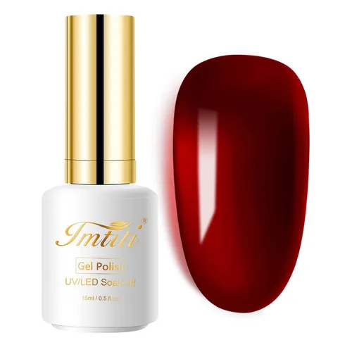 Miniatura 11 de Esmalte de uñas de gel, 1 unidad de 0.5 onzas líquidas de esmalte de gel de color verde aguacate para remojar arte de uñas, salón de manicura