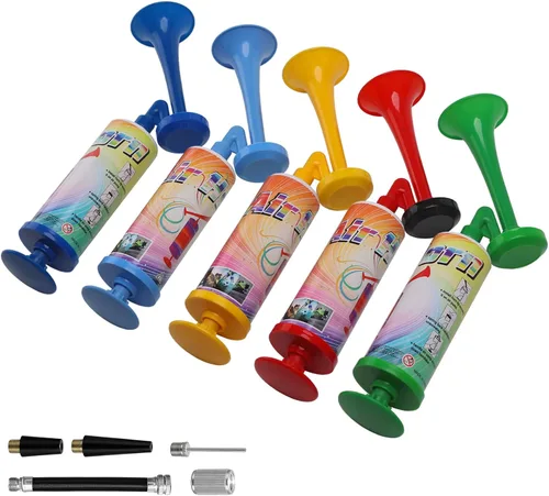 Miniatura 9 de Bocina de aire portátil, BANHAO Bocina de aire de aluminio de ruido fuerte para seguridad de botes, coches, eventos deportivos, bocina de aire