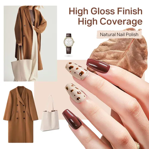 Miniatura 4 de MIZHSE Juego de esmaltes de uñas de secado rápido, 24 colores para otoño e invierno, esmalte de uñas regular, sin gel, secado al aire, rápido, a