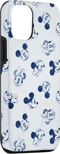 Miniatura 3 de Funda retro para iPhone 12/12 Pro de Disney Minnie y Mickey Mouse Icon Faces de arte vintage