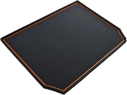 Alfombrillas de silicona para Subaru Crosstrek Accesorios 2012-2017 Forester 2014-2018 XV Impreza 2012-2016 Interior Dash Pad Liner anaranjado