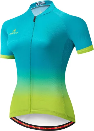 Miniatura 7 de Aogda Camisetas de ciclismo para mujer, camisetas de bicicleta, ropa de ciclismo para mujer