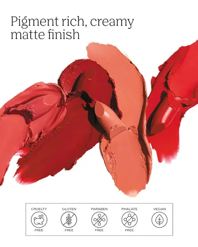 Miniatura 3 de PDL Cosmetics by Patricia De León Lápiz labial de alta potencia (Berry Latina) Labiales con acabado mate de bayas oscuras de colores intensos