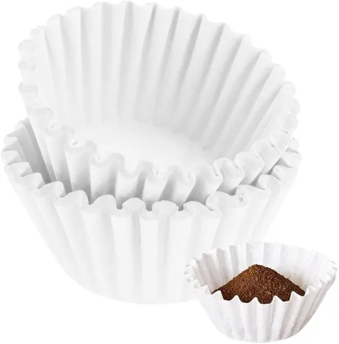 Filtros de papel desechables para cafeteras BLACK+DECKER de 12 tazas, prepara hasta 12 tazas de café (paquete de 100)