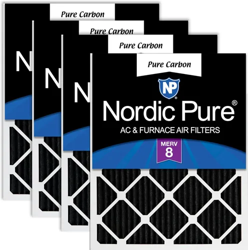 Miniatura 109 de Nordic Pure Filtros de aire para horno MERV 6 de 18 x 25 x 1 pulgadas (tamaño real: 17 1/2 x 24 1/2 x 3/4), color verde poliéster MERV 6, reduce