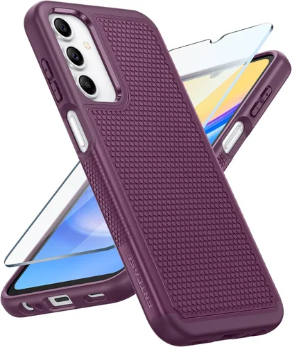 Miniatura 125 de FNTCASE Funda para teléfono Galaxy A14-5G: protección contra caídas de grado militar Samsung A14 5G, probada contra caídas de 14 pies, protector