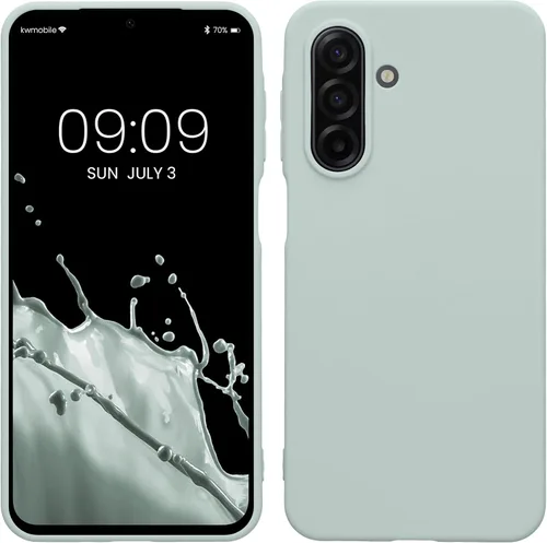 Miniatura 114 de kwmobile Funda compatible con Samsung Galaxy A23 4G / 5G - Funda de silicona TPU metálica suave y delgada - Rojo oscuro metálico
