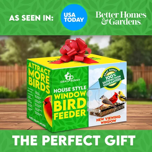 Miniatura 3 de Comedero para pájaros montado en la ventana con fuertes ventosas - Regalos para abuela Observación de aves Regalos para abuelo Observación de aves