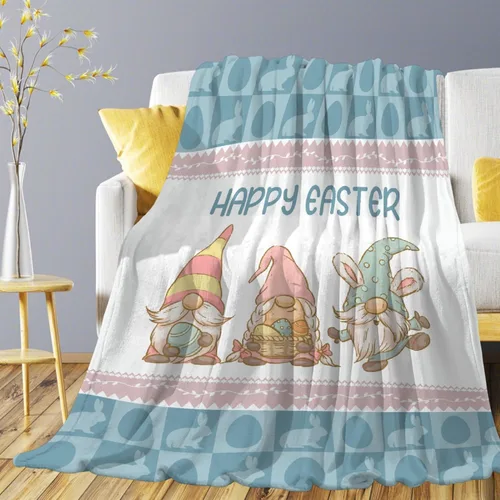 Miniatura 25 de Manta de gnomos navideños para adultos, mujeres, manta de franela suave y cálida para sofá, cama de viaje, 30 x 40 pulgadas para mascotas