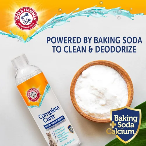 Miniatura 7 de Arm & Hammer Complete Care - Aditivo de agua dental para gatos, ambientador de aliento de gato y control del sarro, no requiere cepillado, fórmula