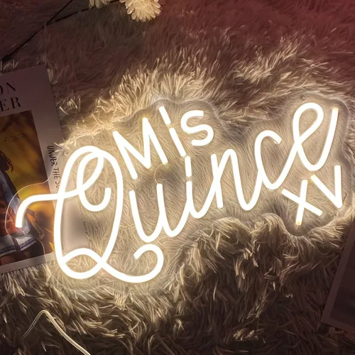 Miniatura 5 de Letreros de neón de membrillo para decoración de pared, lámpara de luces de neón con luz personalizada, para habitación, dormitorio, decoración