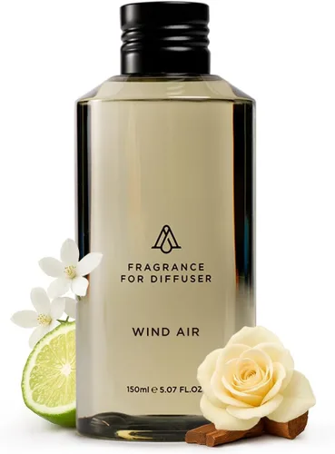 AromaPlan Hotel Scents Wind Air, 5 onzas líquidas (148ml), aceite difusor de aroma y fragancia de hotel de lujo para el hogar, aceite difusor de