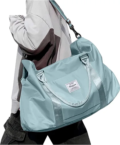 Bolsos de viaje para mujer, para llevar en el fin de semana, bolsa de gimnasio deportiva, bolsa de entrenamiento, para pasar la noche y colgar al