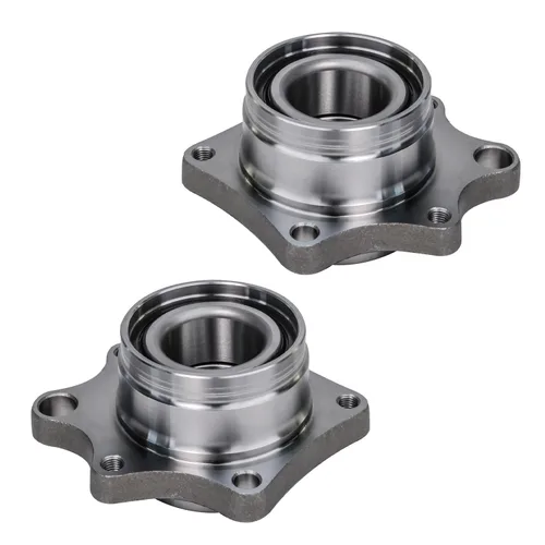 Miniatura 32 de Detroit Axle - Bujes de rodamiento de rueda traseros de 2 piezas para Volkswagen Jetta Beetle Golf City Audi TT Quattro, 2 rodamientos de ruedas