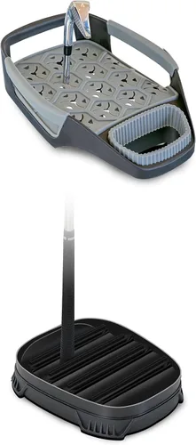 Miniatura 7 de ASK ECHO Soundless-Series - Bolsa para carrito de golf con 15 divisores, parte inferior con bloqueo de agarre