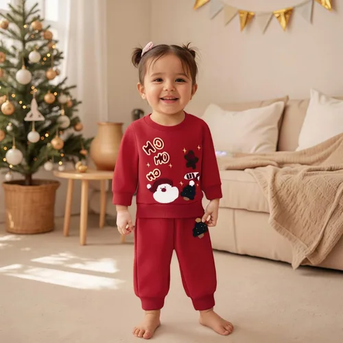Miniatura 172 de Conjunto de camisa larga y divertida para bebé niño y niña, ropa de primera Navidad, 6, 12, 18, 24 meses, 2T