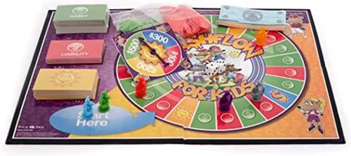 Miniatura 5 de Rich Dad Cashflow Juego de mesa How to Get Out of The Rat Race, versión para adultos y niños, divertidos y educativos juegos de aprendizaje