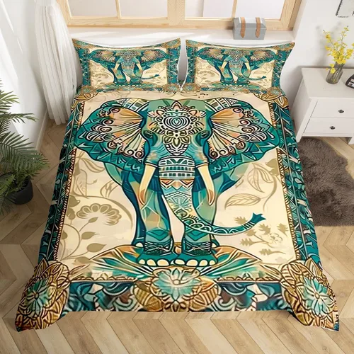 Miniatura 22 de Juego de ropa de cama de líneas negras, rojas y grises, tamaño individual para habitación de niños y niños, juego de funda de edredón con costuras
