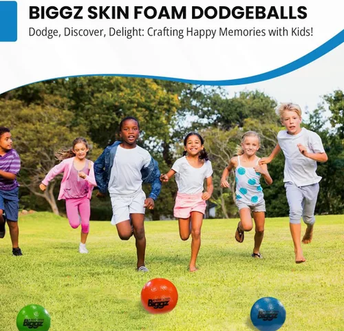 Miniatura 5 de Biggz Pelotas Dodge de espuma para piel