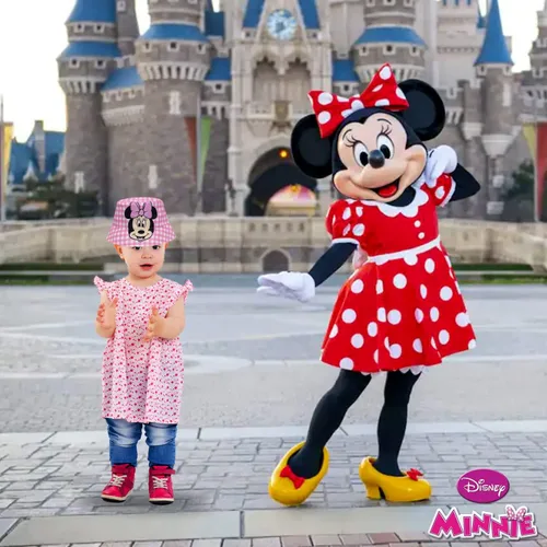 Miniatura 4 de Minnie Mouse - Sombrero de pescador para niños, sombrero de cubo para verano, sombrero de playa para bebé, sombrero de sol para niños pequeños