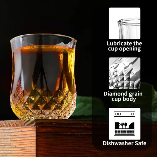 Miniatura 3 de Juego de 24 vasos de chupito pequeños de 1.5 onzas, vasos de chupito clásicos para whisky, vodka, tequila, jerez, brandy, cordial, mini vasos